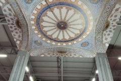 Interior Blue Mosque (Mesjid Biru)